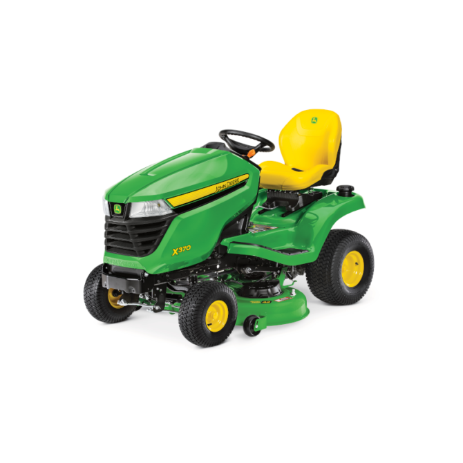 TONDEUSE AUTOPORTÉE JOHN DEERE X370 ÉJECTION LATÉRALE 107 CM – Image 2